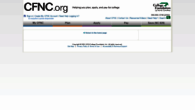 What Www1.cfnc.org website looked like in 2019 (4 years ago)