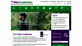 What Wijzeringeldzaken.nl website looked like in 2019 (6 years ago)