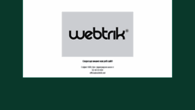 What Webtrik.net website looked like in 2019 (4 years ago)