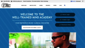 What Wtmacademy.com website looked like in 2019 (4 years ago)