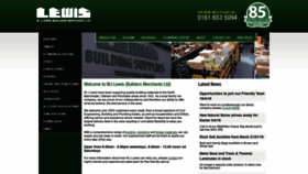 What Wjlewis.co.uk website looked like in 2019 (4 years ago)