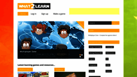 What What2learn.com website looked like in 2019 (4 years ago)