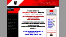 What Waltrip67.com website looked like in 2019 (4 years ago)