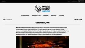 What Whitehorseohio.com website looked like in 2019 (4 years ago)