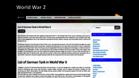 What Worldwar2-database.blogspot.com website looked like in 2019 (4 years ago)