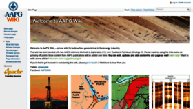 What Wiki.aapg.org website looked like in 2019 (4 years ago)