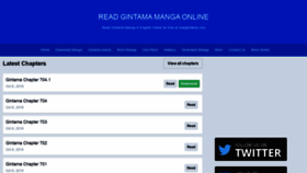What Ww2.readgintama.com website looked like in 2019 (4 years ago)