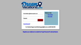What Webmail.dreamvacations.com website looked like in 2019 (4 years ago)