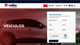 What Wallauconsorcios.com.br website looked like in 2019 (4 years ago)