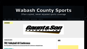 What Wabashcountysports.com website looked like in 2019 (4 years ago)