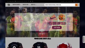 What Worldfootballstore.com website looked like in 2019 (4 years ago)