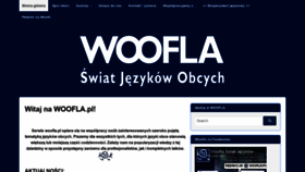 What Woofla.pl website looked like in 2019 (4 years ago)