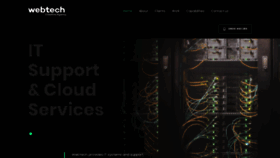 What Webtech.kiwi website looked like in 2019 (4 years ago)