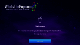 What Whatsthepop.com website looked like in 2019 (4 years ago)