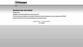 What Whitepages.co.uk website looked like in 2019 (4 years ago)