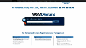 What Wsmdomains.com website looked like in 2019 (4 years ago)