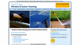What Windowcleaningportland.com website looked like in 2019 (4 years ago)