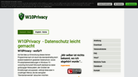 What Winprivacy.de website looked like in 2019 (5 years ago)