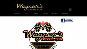 What Wagnersclassiccars.com website looked like in 2019 (4 years ago)