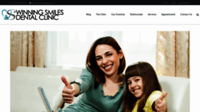 What Winning-smiles.net website looked like in 2019 (4 years ago)