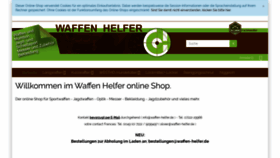 What Waffen-helfer.de website looked like in 2019 (4 years ago)