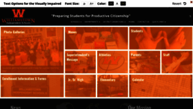 What Williamstown.kyschools.us.schools.bz website looked like in 2019 (5 years ago)