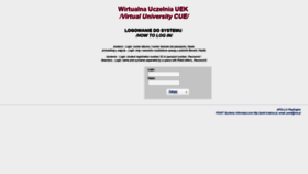 What Wd.uek.krakow.pl website looked like in 2019 (4 years ago)