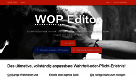 What Wahrheit-oder-pflicht-editor.de website looked like in 2019 (4 years ago)