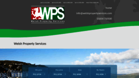 What Welshpropertyservices.com website looked like in 2019 (4 years ago)