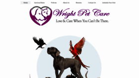 What Wrightpetcare.com website looked like in 2019 (4 years ago)