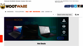 What Wootware.co.za website looked like in 2019 (4 years ago)