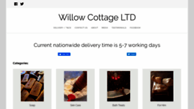 What Willowcottage.ie website looked like in 2019 (4 years ago)
