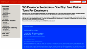 What W3dnetwork.com website looked like in 2019 (4 years ago)