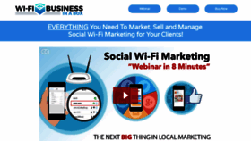 What Whitelabelwifi.com website looked like in 2019 (4 years ago)