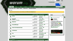 What Worum.org website looked like in 2019 (4 years ago)