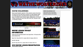 What Waynewolverines.com website looked like in 2019 (4 years ago)