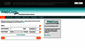 What Webcorp.org.uk website looked like in 2019 (4 years ago)
