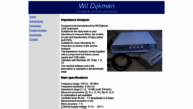 What Wildijkmanelectronics.nl website looked like in 2019 (4 years ago)