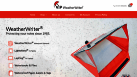 What Weatherwriter.co.uk website looked like in 2019 (4 years ago)
