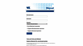What Webmail.datazug.ch website looked like in 2019 (4 years ago)