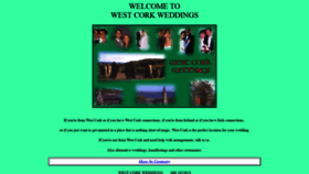 What Westcorkweddings.ie website looked like in 2019 (4 years ago)