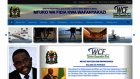 What Wcf.go.tz website looked like in 2019 (4 years ago)
