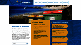What Wastenet.net.au website looked like in 2019 (4 years ago)