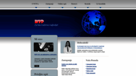 What Wvp.rs website looked like in 2019 (4 years ago)