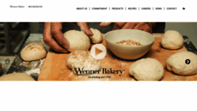 What Wennerbakery.com website looked like in 2019 (4 years ago)