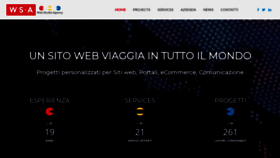 What Webstudioagency.it website looked like in 2019 (4 years ago)