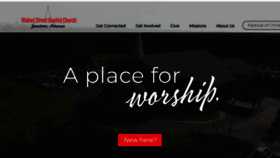 What Walnutstreetbaptist.org website looked like in 2019 (4 years ago)