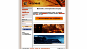 What Welt14.freewar.de website looked like in 2019 (4 years ago)