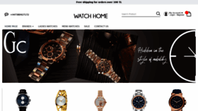 What Watchhome.com website looked like in 2019 (4 years ago)