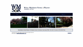 What Wmsrlaw.com website looked like in 2019 (4 years ago)